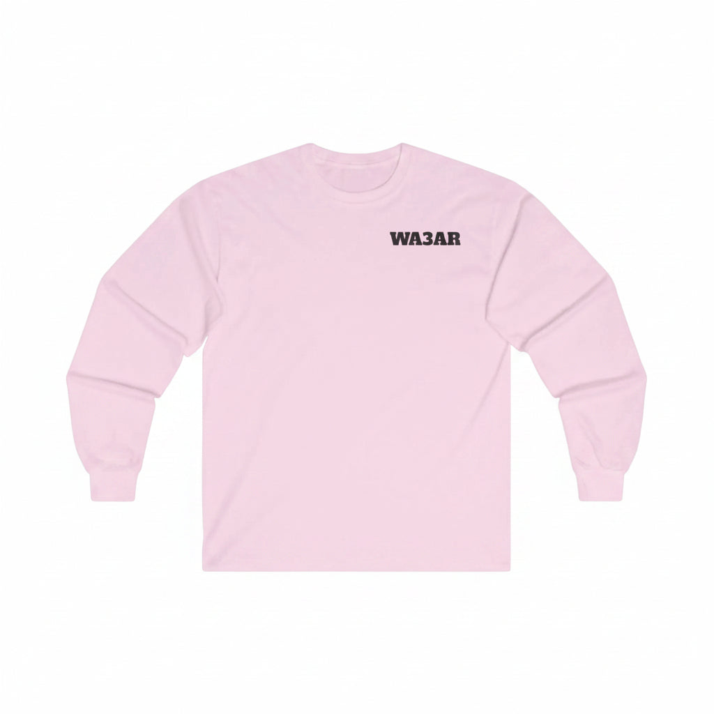 WA3AR Long Sleeve Tee Pink