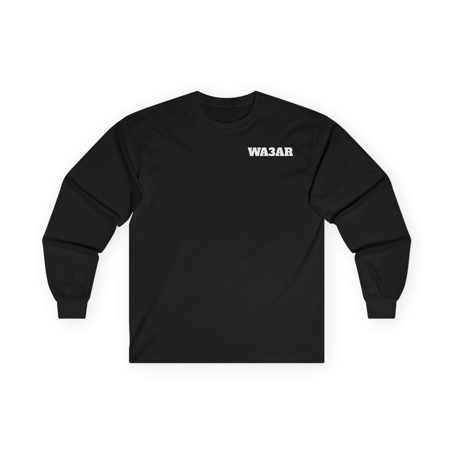 WA3AR Long Sleeve Tee Black