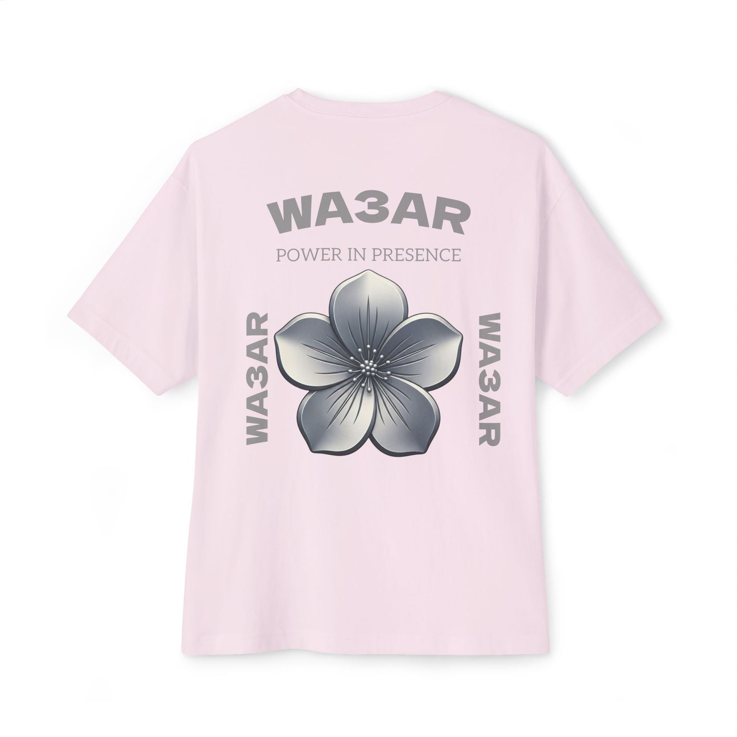 WA3AR Power In Presence Flower Tee | PINK