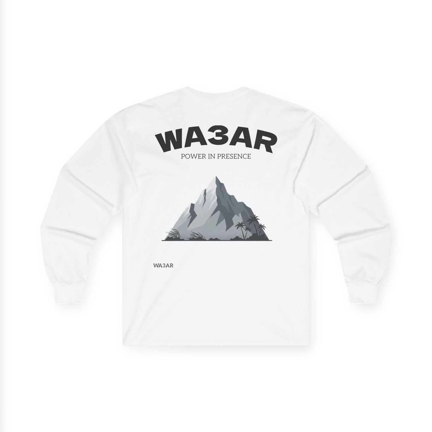 WA3AR Long Sleeve Tee White
