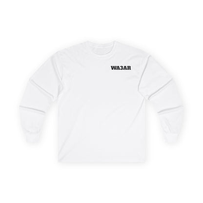 WA3AR Long Sleeve Tee White