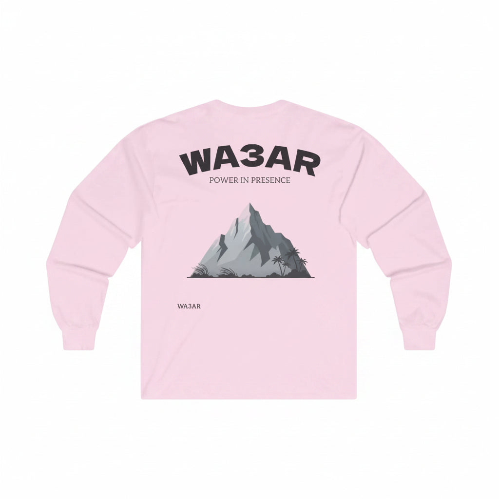 WA3AR Long Sleeve Tee Pink