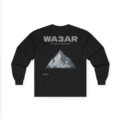 Arabic WA3Ar Long Sleeve Tee Black