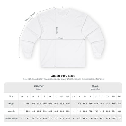 WA3AR Long Sleeve Tee White