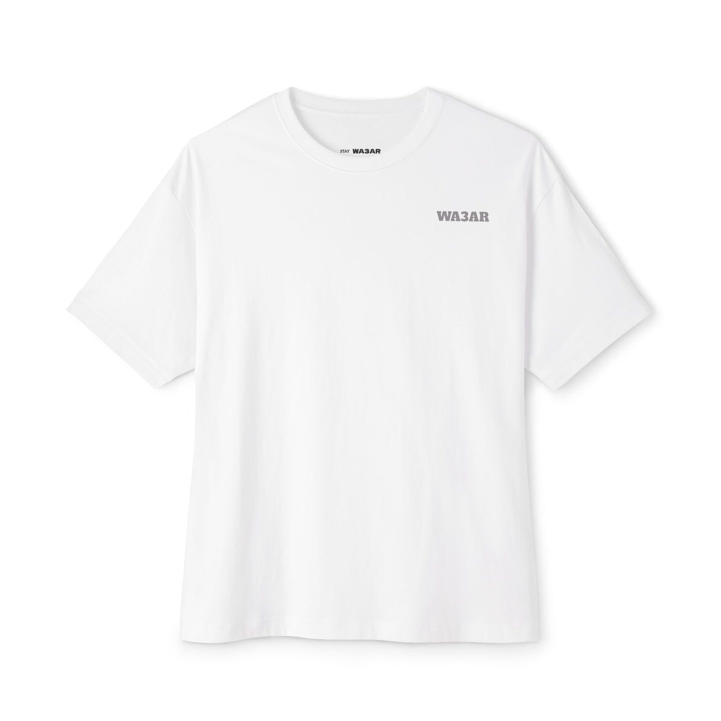 WA3AR Power In Presence Flower Tee | WHITE